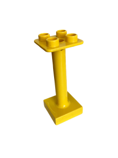 Lego Duplo sloup, sloupek žlutý